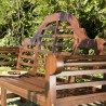 Banc de jardin teck huilé Sumatra - MAEVA