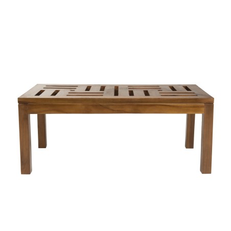 Table basse de jardin MAEVA en bois teck huilé