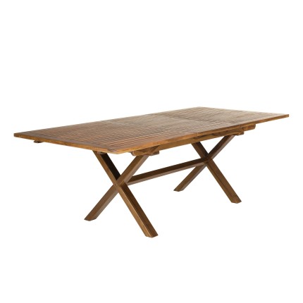 MAEVA Garden Table for 8/10 People - Rectangular, Extendable