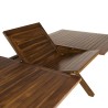MAEVA Garden Table for 8/10 People - Rectangular, Extendable