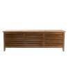 Coffre de jardin en bois teck huilé 200x55cm