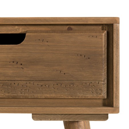 Chevet ANDY - Bois marron 1 tiroir Sapin