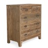 SANDY - Brown Chest of Drawers with 5 Drawers | Recycled Pine