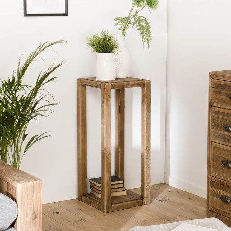 Sellette en pin recyclé SANDY - Marron bois - Dimensions disponibles