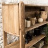 Étagère en pin recyclé SANDY 5 niveaux