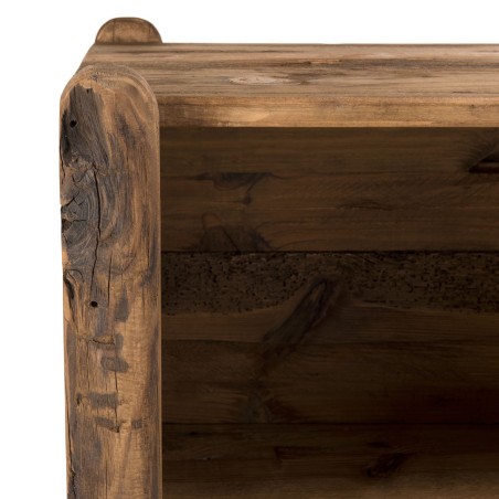 SANDY - Étagère 2 niches en bois Pin recyclé