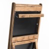 Miroir sur pieds en bois recyclé SANDY