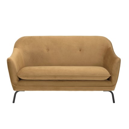 Canapé ROME 2 places couleur camel