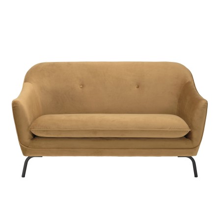 NELSON - Canapé ROME 2 places in Camel Color