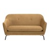Canapé ROME 2 places couleur camel