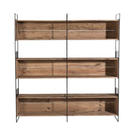 Étagère niche 3 niveaux DANDY en bois Pin recyclé