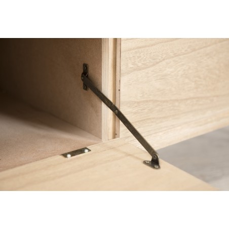 Meuble TV MARGAUX bois naturel 1 porte 1 tiroir