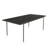 Table à manger YANIS noire 200x100cm