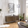 Buffet GINO en bois d'acacia 3 portes