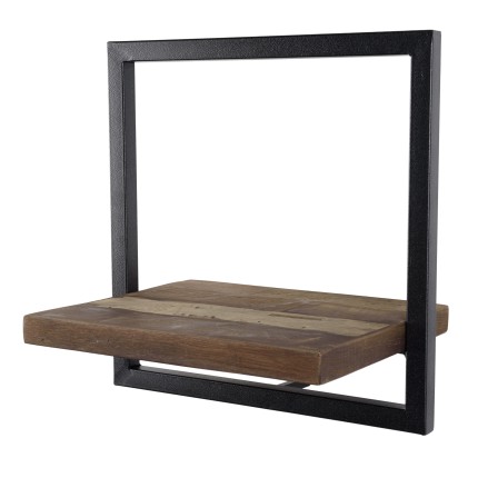 Étagère murale SIXTINE en bois teck recyclé