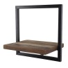 Étagère murale SIXTINE en bois teck recyclé