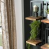 Étagère murale SIXTINE en teck recyclé