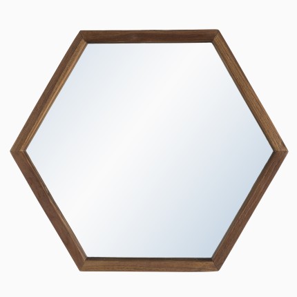 Miroir SIXTINE en bois de teck recyclé