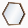 Miroir SIXTINE en bois de teck recyclé