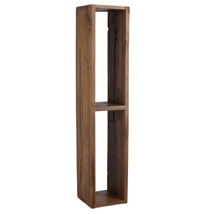 Étagère murale SIXTINE en bois teck recyclé