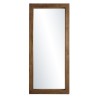 Miroir rectangulaire SIXTINE en bois de teck 180x80cm