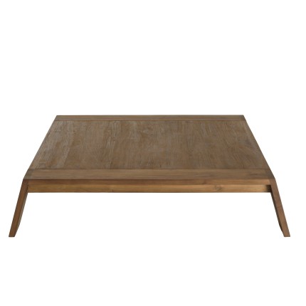 Table basse carrée SIXTINE en teck recyclé