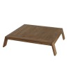 Table basse carrée SIXTINE en teck recyclé