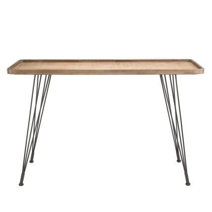 Console DORIA - Plateau cannage naturel