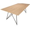 Table à manger MAXENCE en chêne 220x100cm
