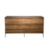 Buffet MAXENCE - Teck recyclé et acier noir