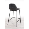 Lot de 2 tabourets de bar John anthracite