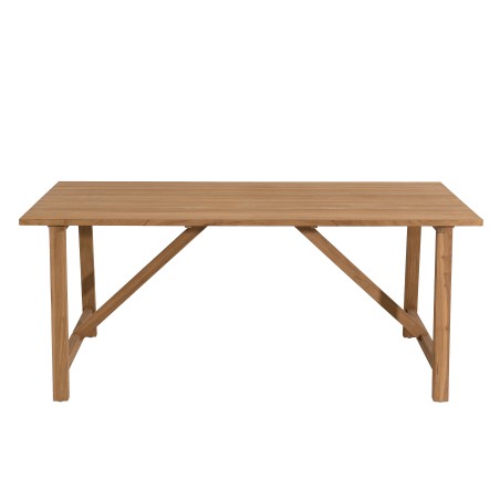 KIM - Garden Table for 6/8 People - SOHO 180 x 90 cm Teak Wood