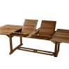 MAEVA Garden Table for 10/12 People - Rectangular Teak Wood