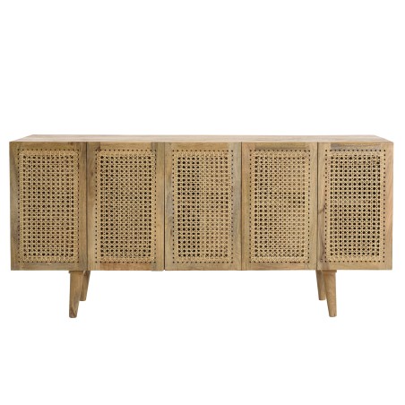 Buffet ISA - Bois de manguier et cannage naturel