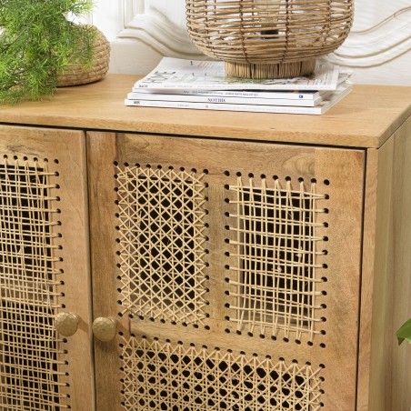 Buffet ISA en bois de manguier patchwork
