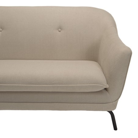 NELSON Beige 2-Seater Sofa - Cozy Living Room Furniture