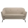NELSON Beige 2-Seater Sofa - Cozy Living Room Furniture